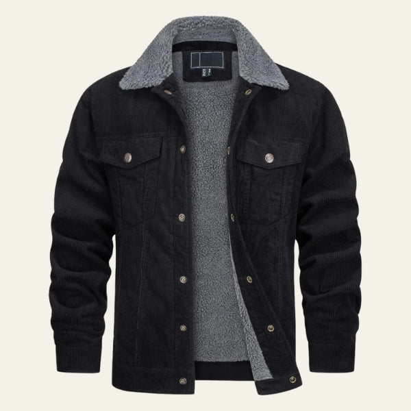 The Antwerp Corduroy Sherpa Jacket