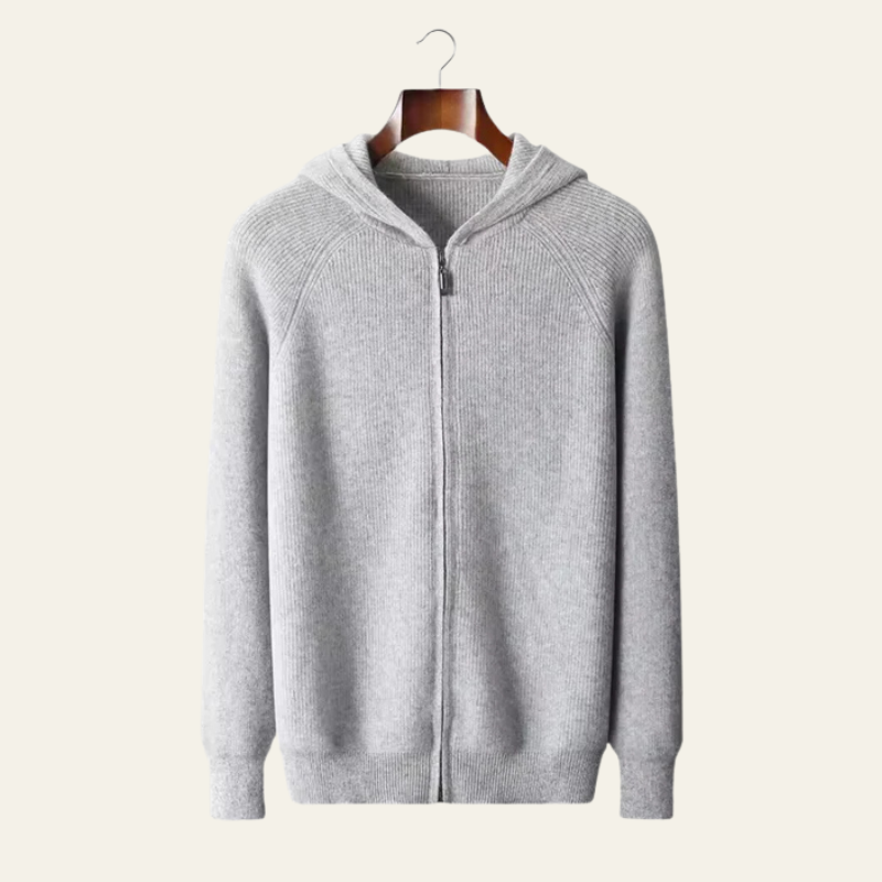 The Cortona Merino Zip Hoodie