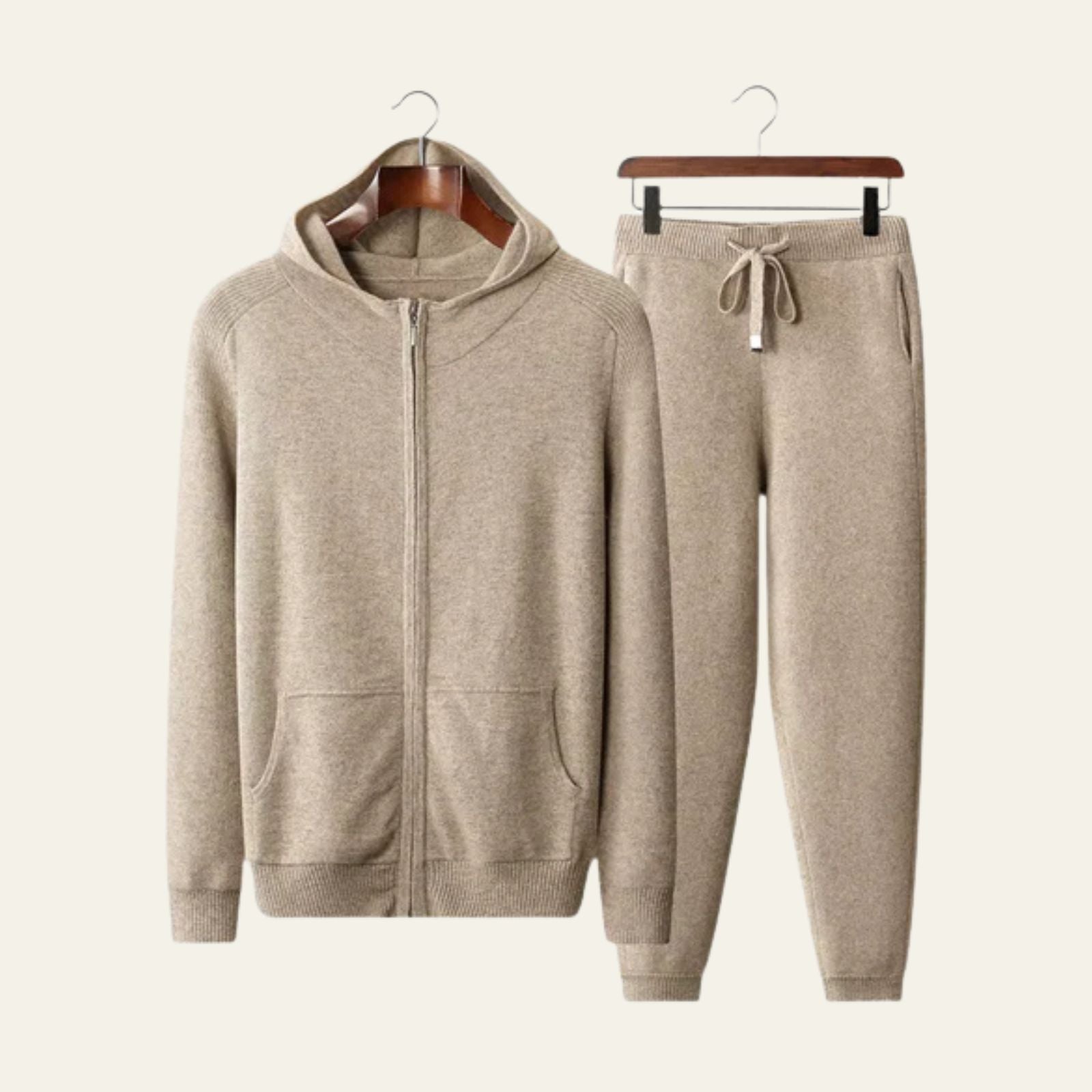 The Cortina Cashmere Tailored Leisure Set