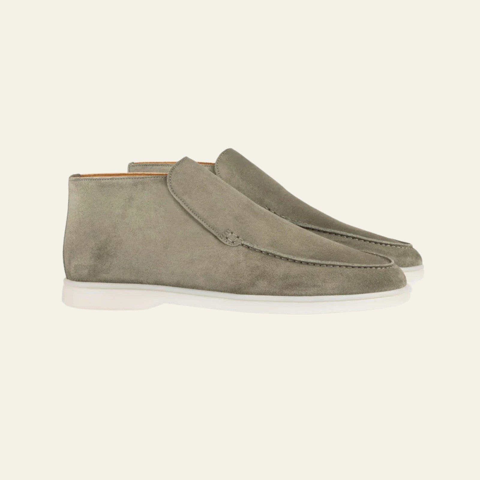 The Milano Suede City Loafer in Pistache