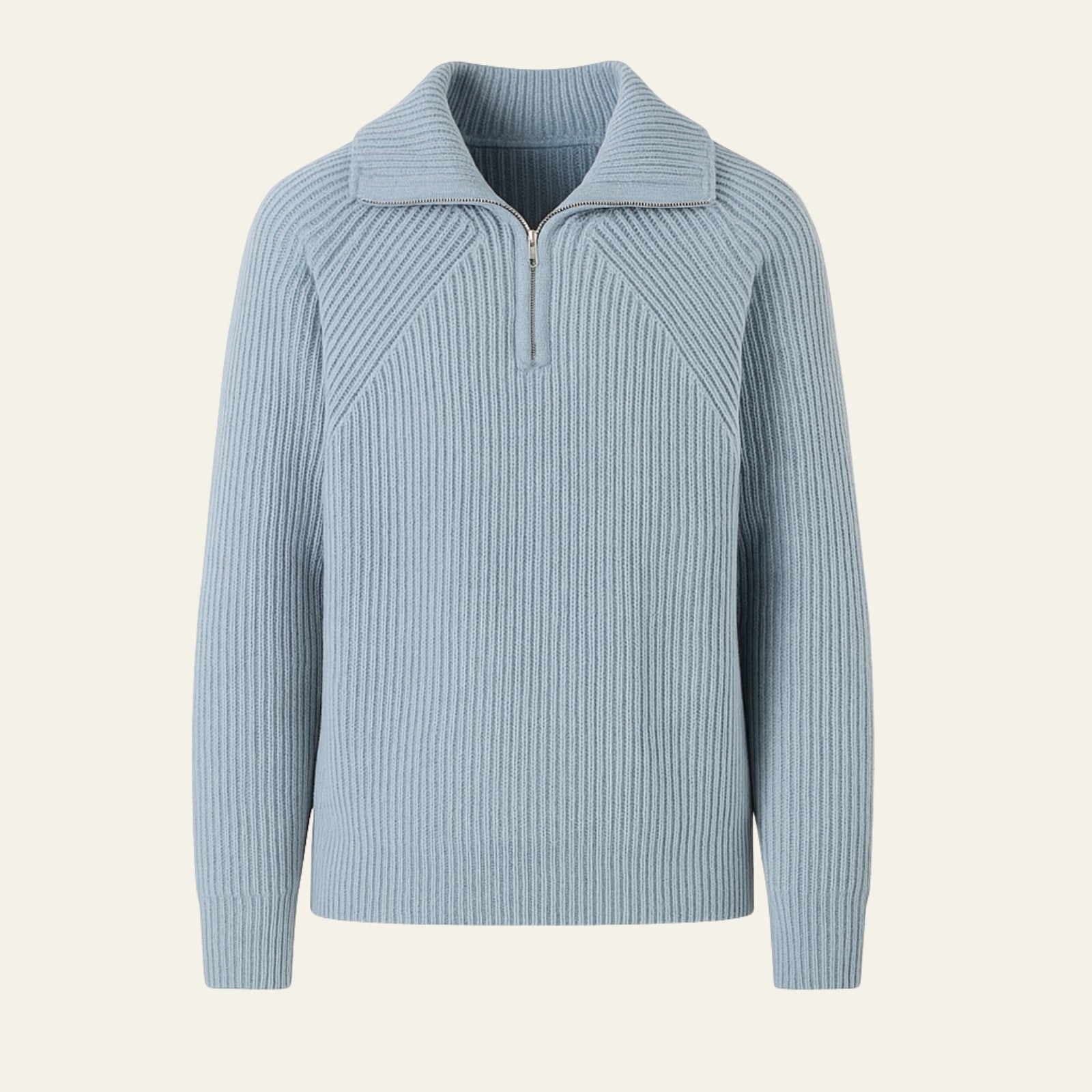 The Kyoto Quarter-Zip Premium Knit Sweater