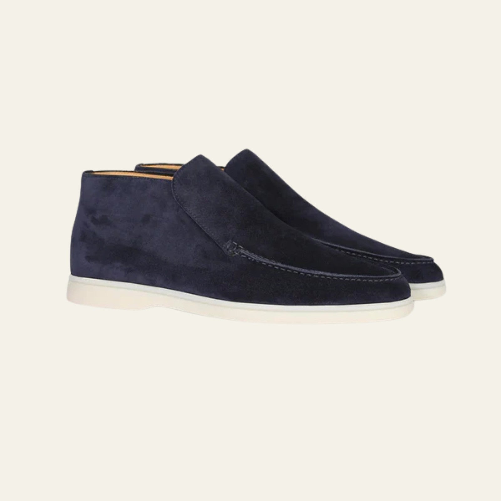 The Palermo Suede City Loafer in Navy