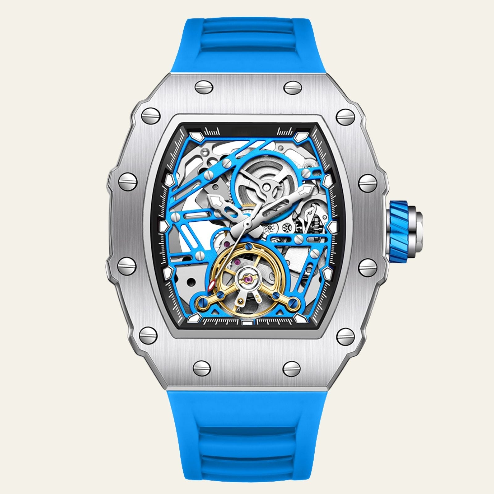 The Riviera Skeleton Automatic Watch