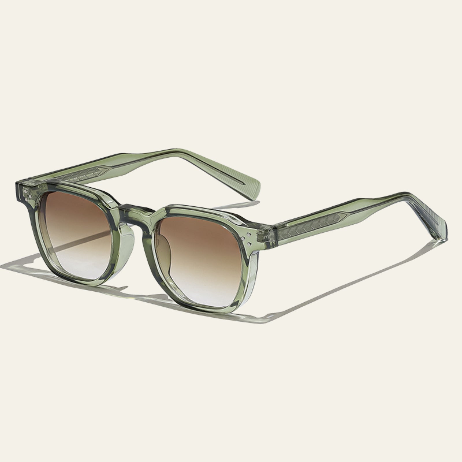 The Amalfi Sculpted Square Sunglasses
