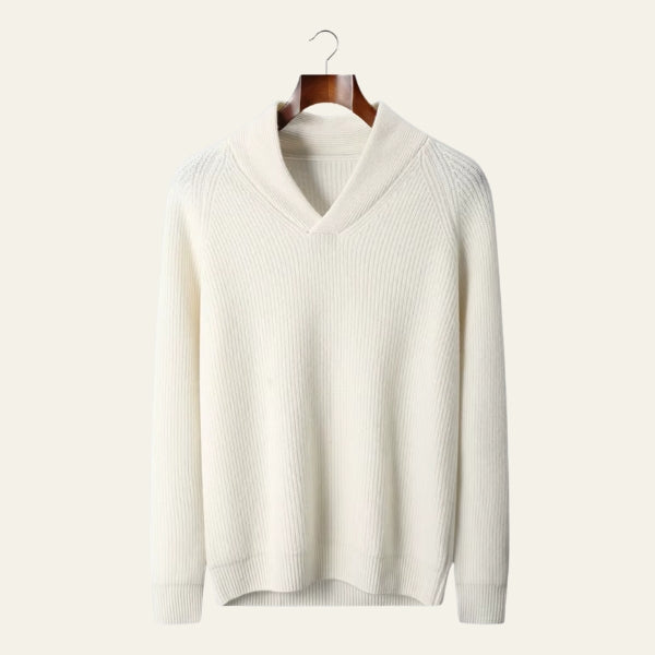 The Belluno Cashmere V-Neck Sweater