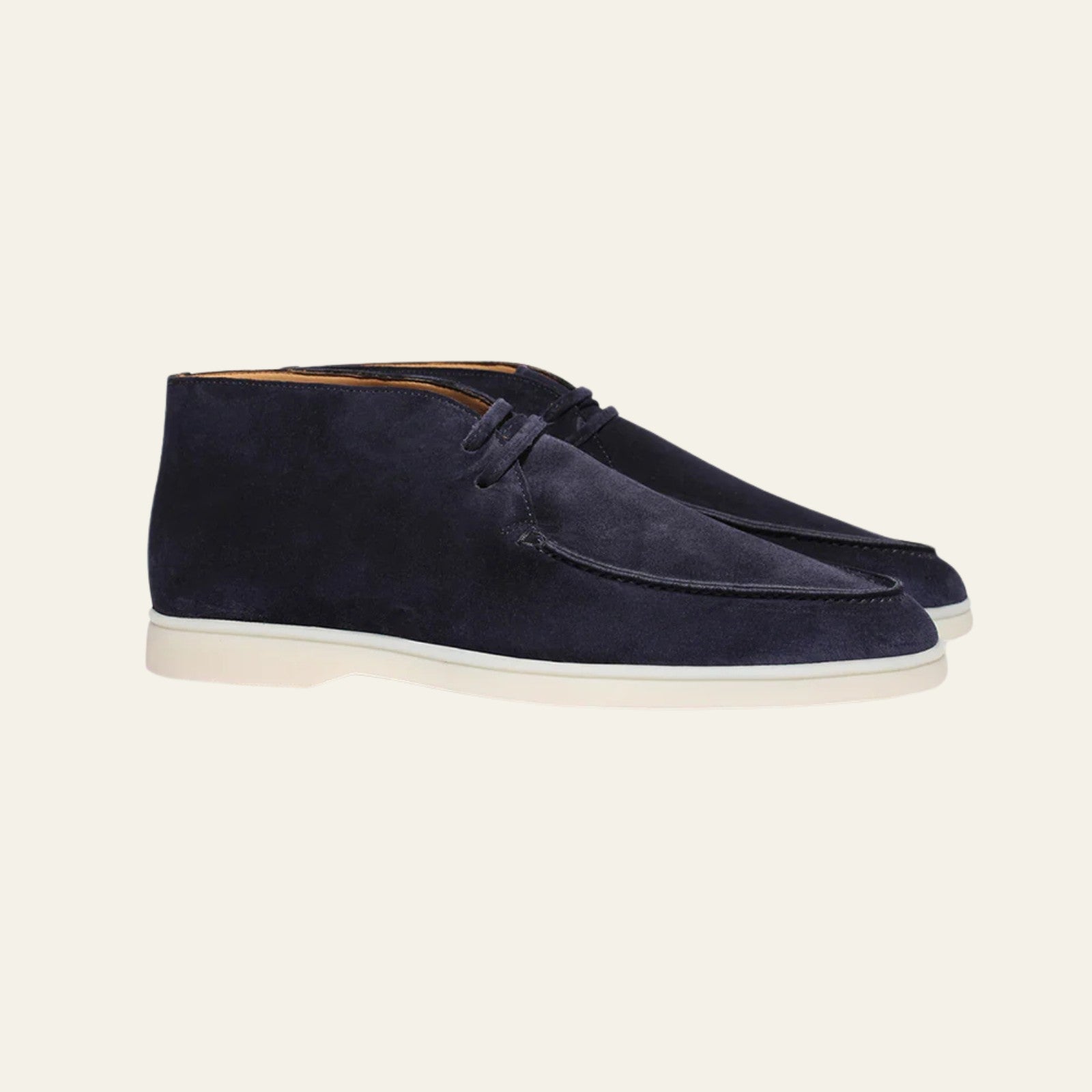 The Verona Navy Desert Boot