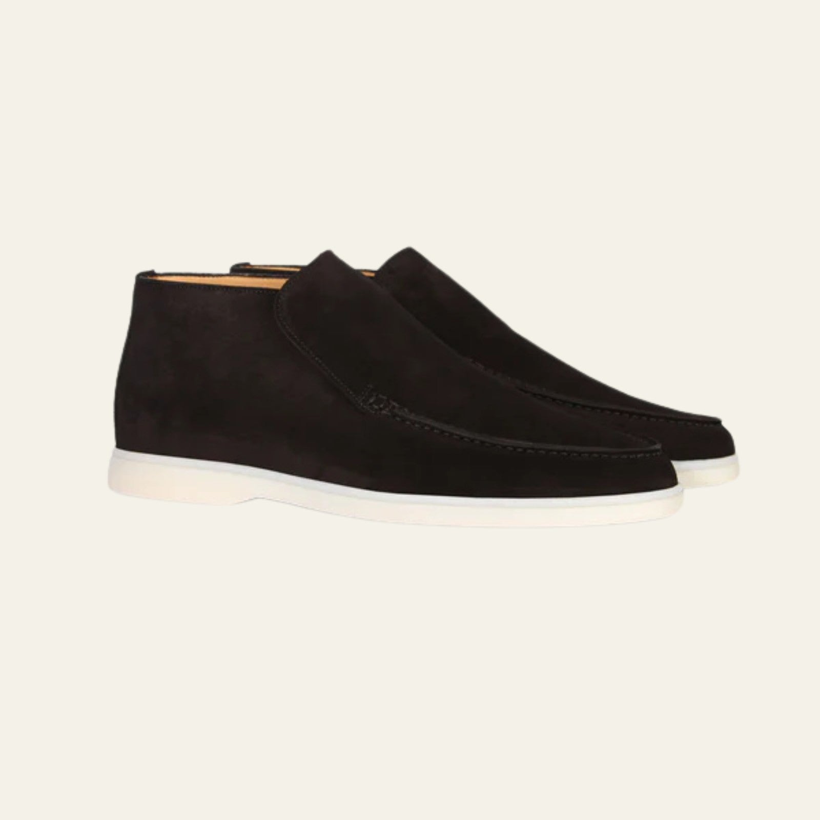 The Torino Suede City Loafer in Black