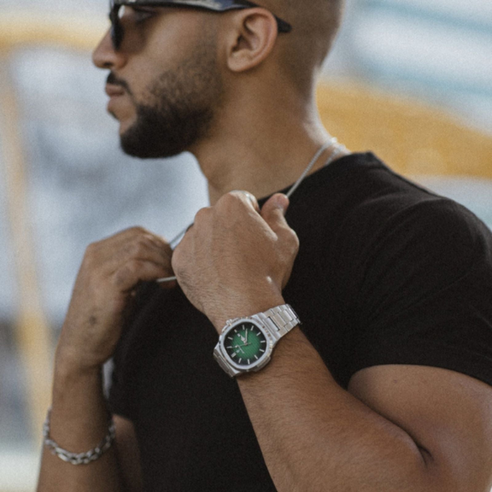 The Geneva Stainless Steel Automatic Watch