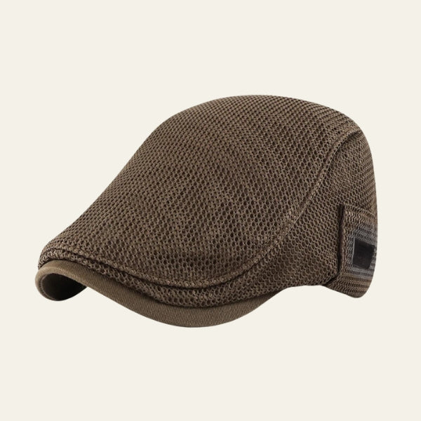 The Sorrento Breathable Mesh Flat Cap