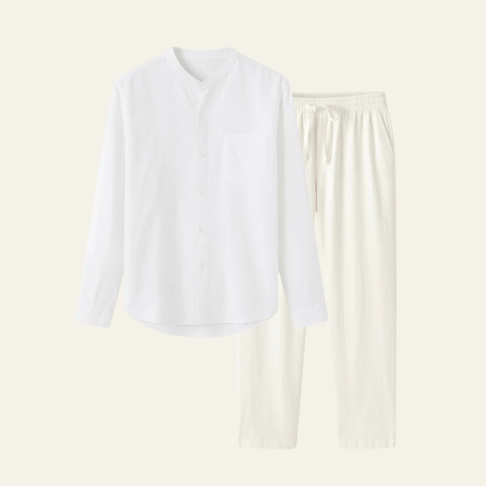 The Kyoto Linen Tailored Pantalon Set