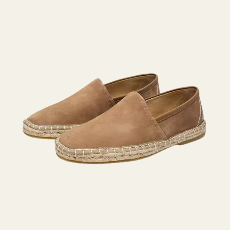 The Seville Caramel Suede Espadrille