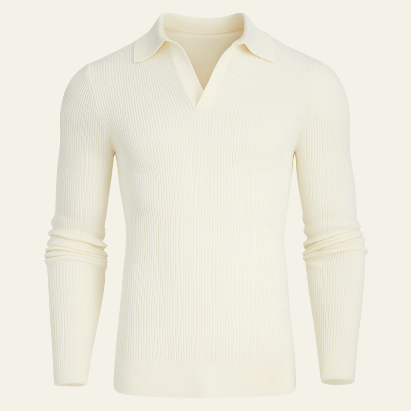 The Portofino Ribbed Cotton Polo
