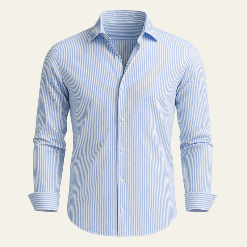 The Capri Seersucker Stripe Shirt