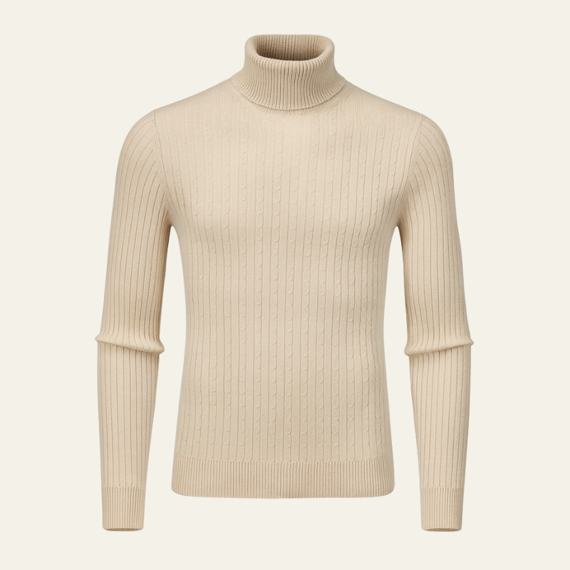 The Vienna Ribbed Turtleneck