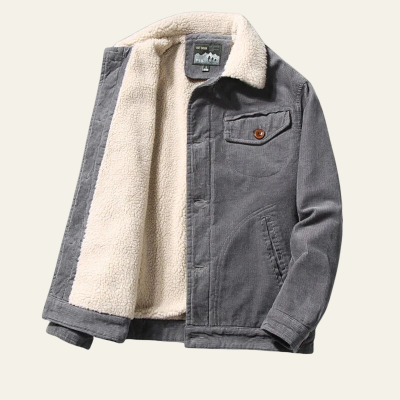 The Marseille Corduroy Winter Jacket