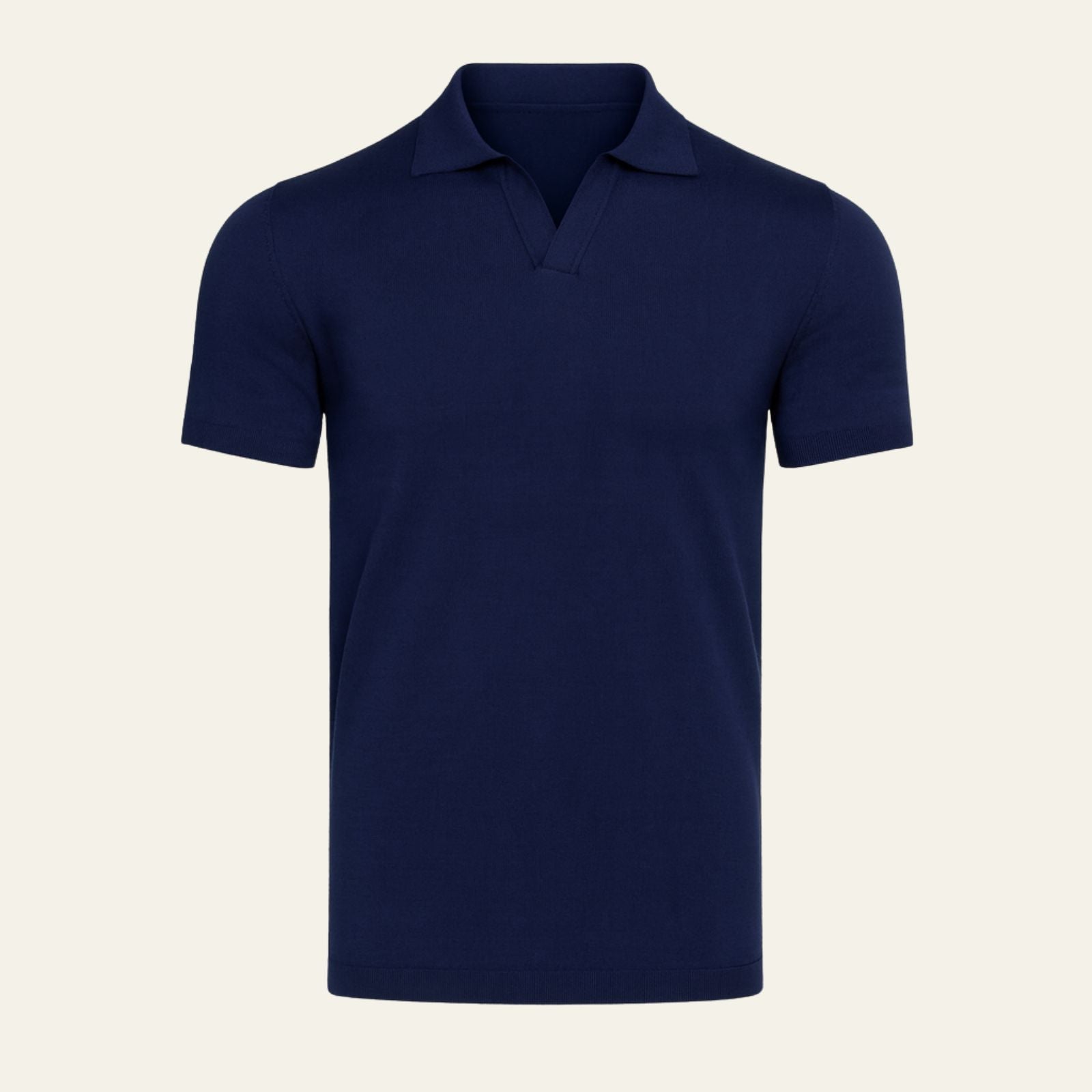 The Napoli Cotton V-Collar Polo